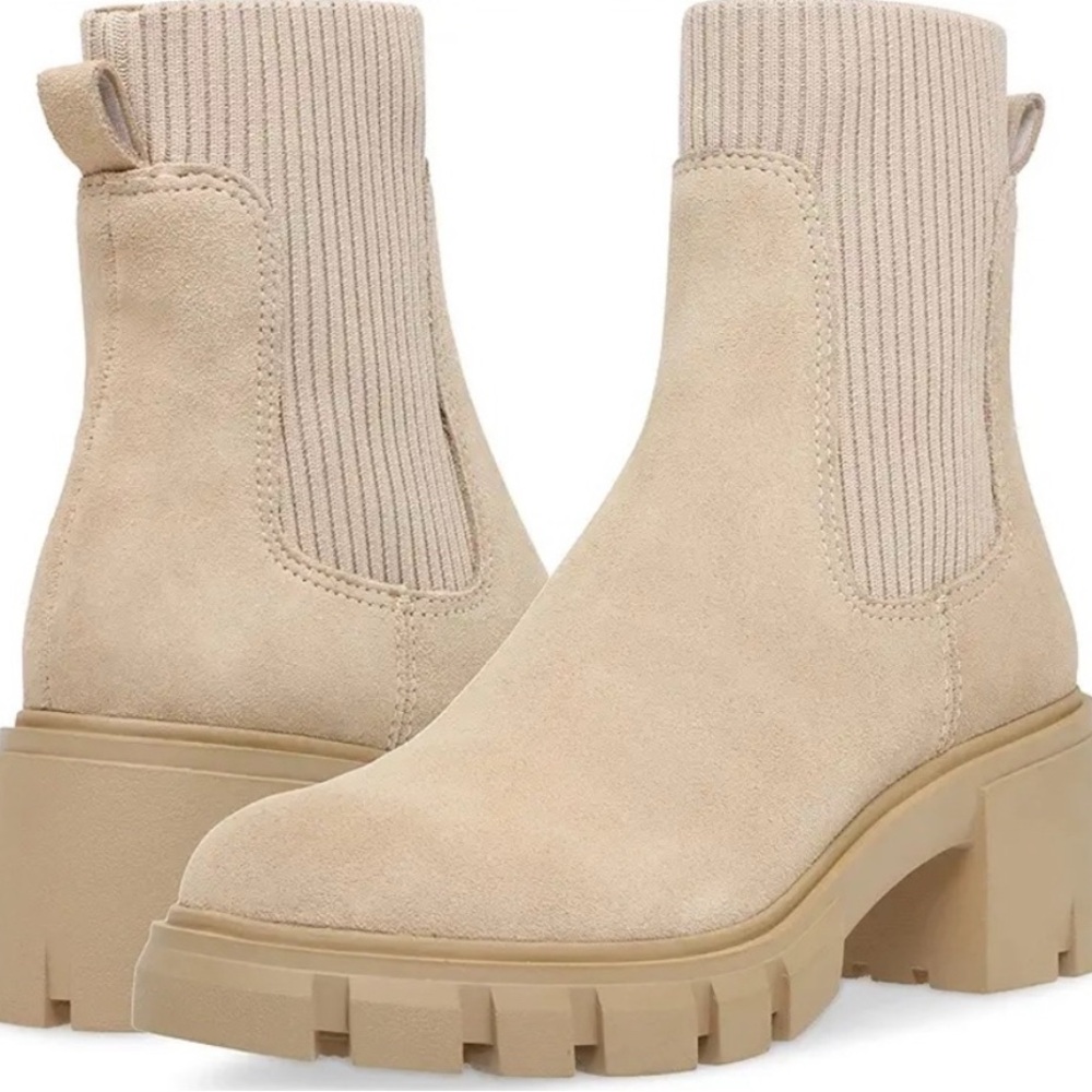 Steve Madden - Hutch Boot Sand Suede - Size 8